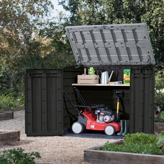 Store It Out Max Outdoor Storage Box – 1200L Weather-Resistant Garden Storage Unit | ASCAPA