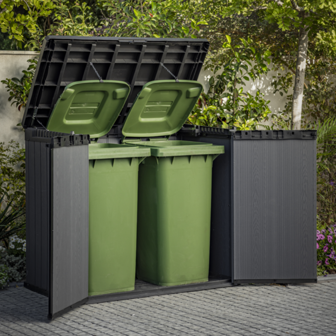Store It Out Darwin Outdoor Storage Box – Weather-Resistant Garden Storage Unit